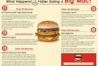 Pokazali što se događa u tijelu sat nakon jedenja hamburgera