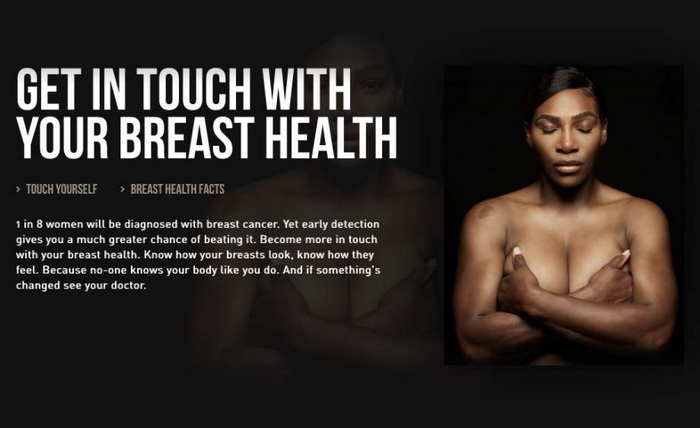 Serena u toplesu pjeva ‘I Touch Myself’ zbog karcinoma dojke