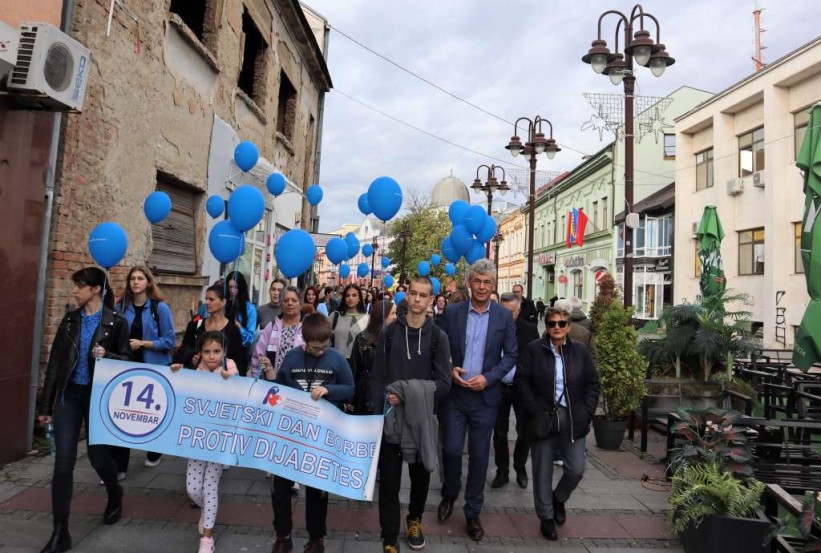 Besplatnim mjerenjem šećera u krvi u Brčkom obilježen Svjetski dan dijabetesa