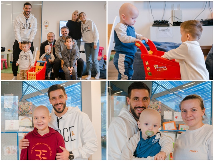 Foto: Džumhur sa sinom posjetio velike borce u Roditeljskoj kući i uručio pomoć