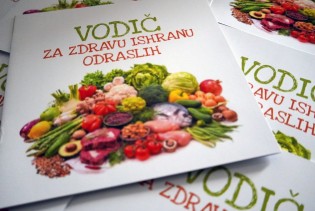 Zavod za javno zdravstvo Federacije BiH predstavio Vodič za zdravu ishranu odraslih