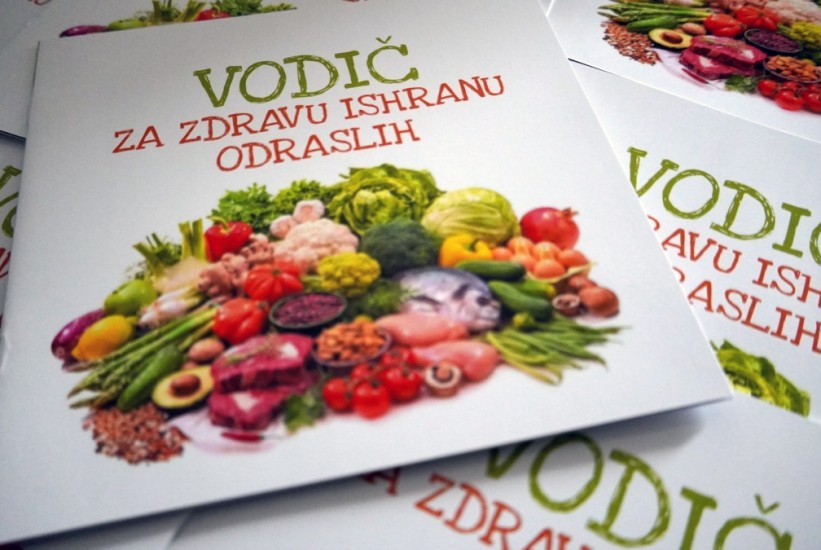 Zavod za javno zdravstvo Federacije BiH predstavio Vodič za zdravu ishranu odraslih