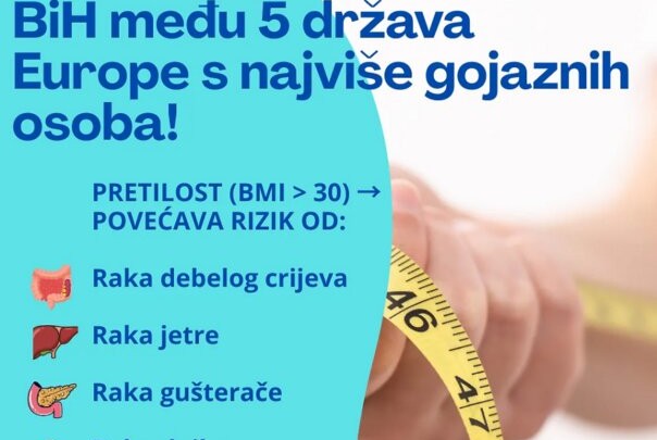 Debljina i rak debelog crijeva: Zašto je "Plavi mart" važan podsjetnik na prevenciju